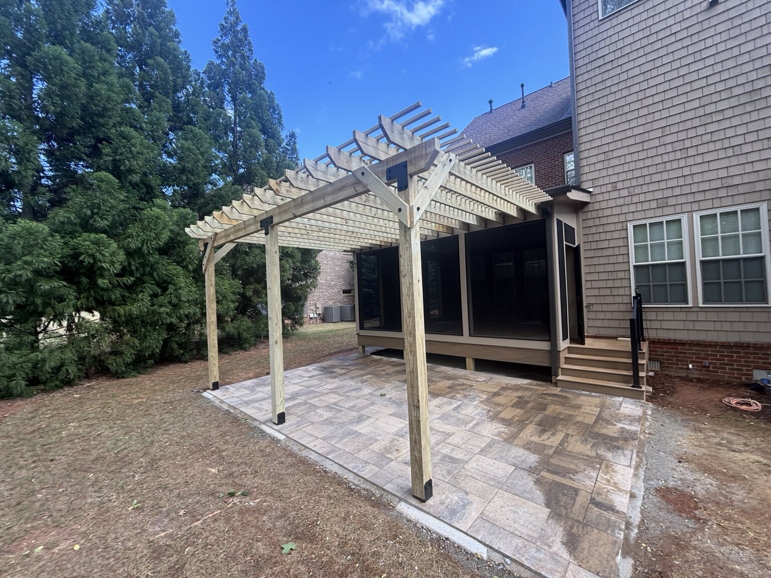 Pergola and deck project