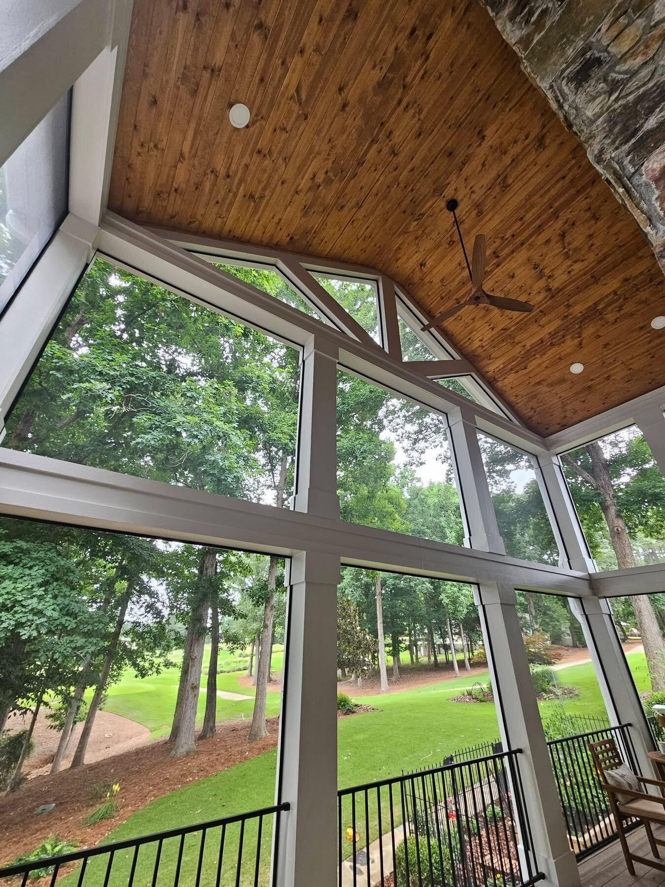 Covered porch project